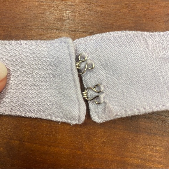 Tobi Nichelle Crochet Top in Lavender - Picture 7 of 8